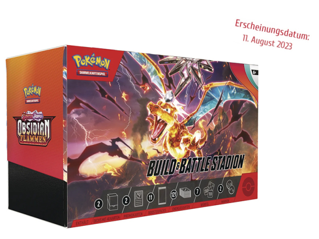 Pokémon - Build & Battle Stadium - Karmesin & Purpur 03 - Obsidian Flammen