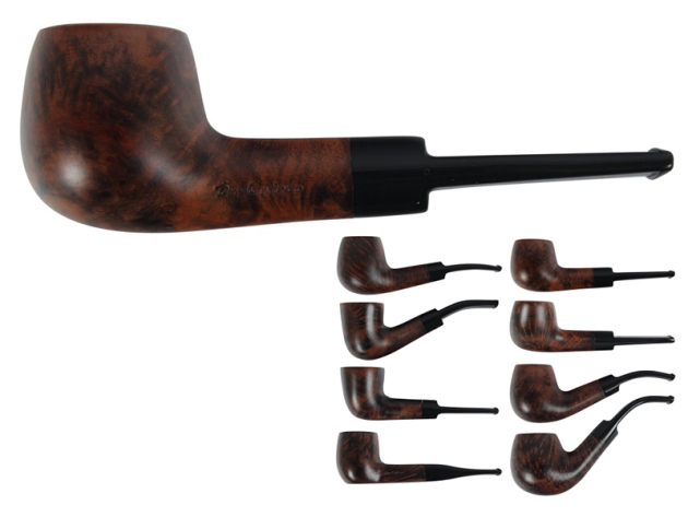 Pipe Angelo "Diagio" curved, with Sepiolith insert