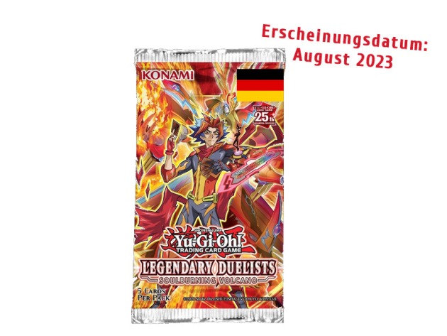 Yu-Gi-Oh ! Legendary Duelists - Soulburning Volcano Booster