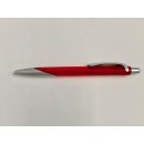 Kugelschreiber "Rot-Silber" (Mine: schwarz)...