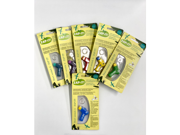 Schlüsselanhänger "ZAP-IT!" Mückenstich-Juckreizheiler, einzeln