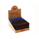 Tabakbeutel "XL" Croco; 4-fach sortiert, 12er Display