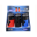 Stabfeuerzeuge "Rotate", Jetflame; 3-fach sortiert; 6er Display