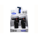 Sturmfeuerzeuge "Bongtool", schwarz, Rubber, 4er Display