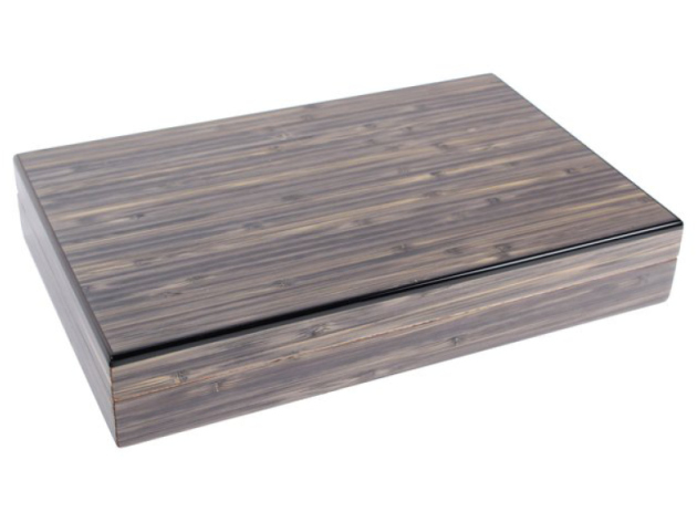 Humidor "Holz" for Cigars, Black