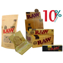 10% auf alle RAW Zigarettenpapier und -filter *bezieht...
