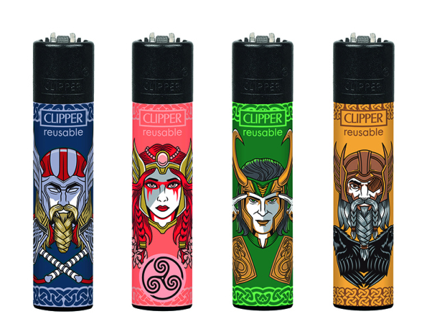 Clipper Large NORDIC GODS, 48er Display