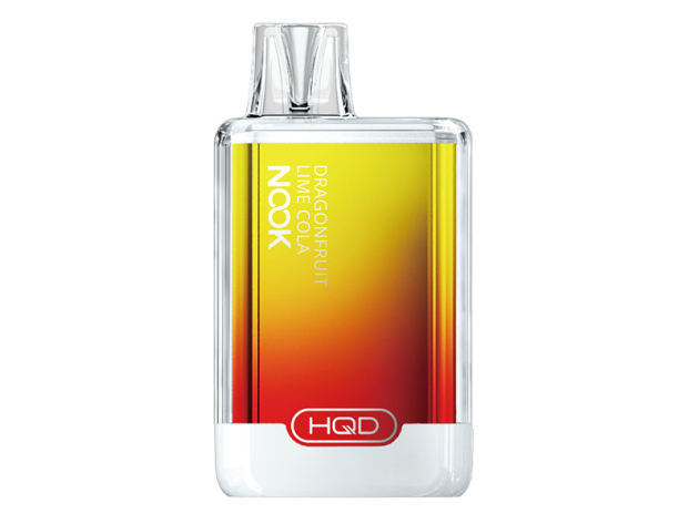 HQD NOOK - Dragonfruit Lime Cola (Cola, Drachenfrucht, Limette) - Einweg E-Shisha - 18 mg - 600 Züge