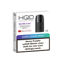 HQD Cirak Pod - Dark Grape Mint (Minze, Schwarze Traube)...