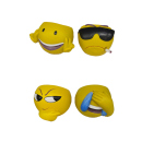 Aschenbecher "Emoji", 4-fach sortiert; 4er Set