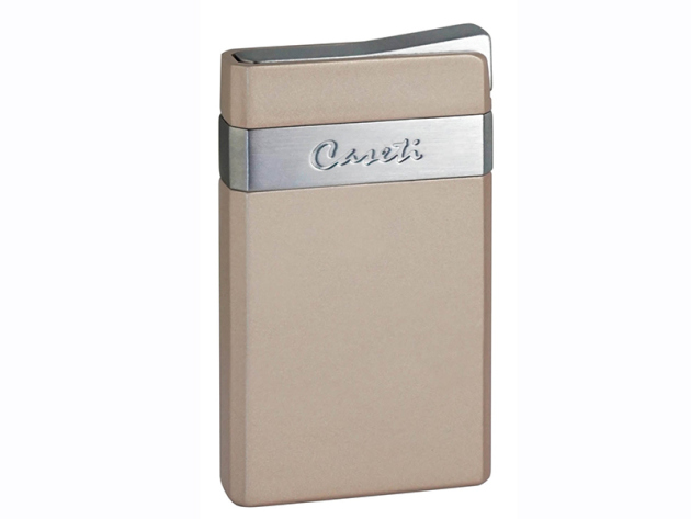 Metallfeuerzeug Jet Chrom Matt Titan