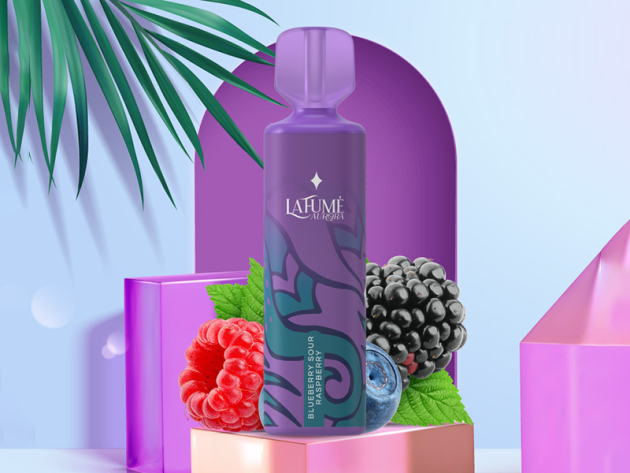 Lafume Aurora - Blueberry Sour Raspberrry (saure Blaubeere, Himbeere) - E-Shisha - 20mg - 600 Züge