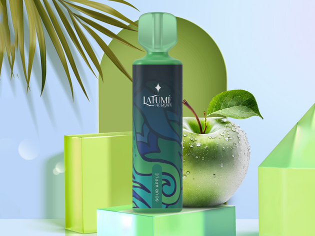 Lafume Aurora - Sour Apple (saurer Apfel) - E-Shisha - 20mg - 600 Züge