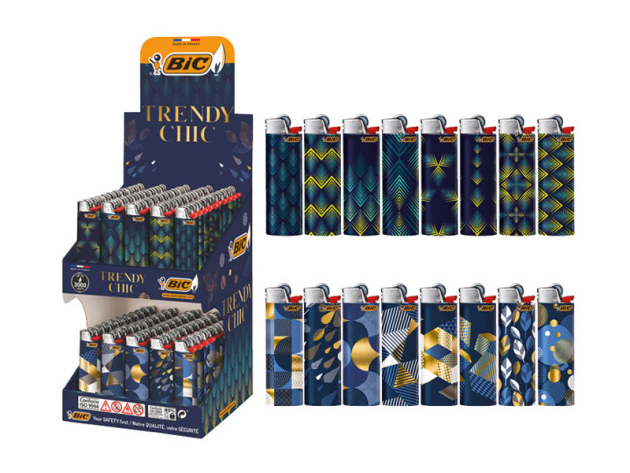 1x BIC 2-fach-Thekenaufsteller „Trendy Chic“