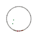 Weihnachtseisenbahn, inkl. Schienenkreis, UVP: 27,99 Euro