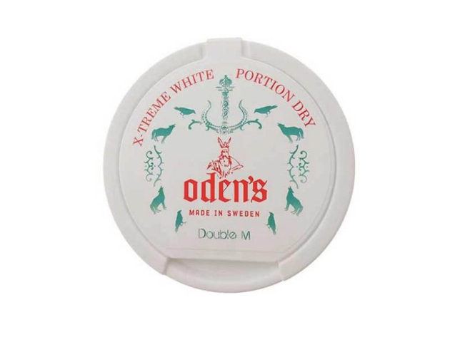 Odens Extreme Double Mint White Dry 10g, Kautabak