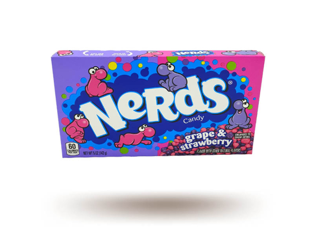 Nerds - Candy - Grape und Strawberry - á 141g; 12er Pack