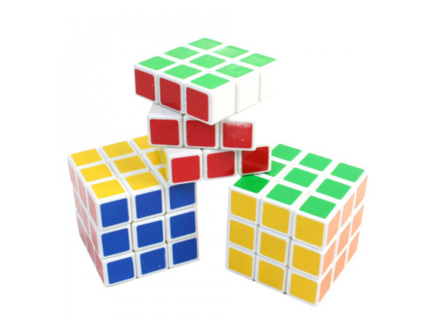 Zauberwürfel 5,5cm, 12er Display