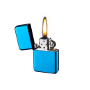 Sturmfeuerzeuge Metall "Rainbow"mit Reibrad, Windproof, 12er Display