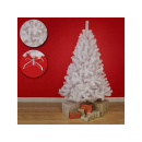 Künstlicher Weihnachtsbaum mit 230 Zweigspitzen, 120 cm, Weiß, UVP: 35,10 Euro