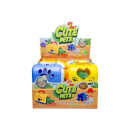 Plüsch Dinosaurier im Käfig, 3-fach sortiert, 12er Display