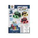 Autos Big Wheel friction, 4-fach sortiert, 12er Display