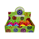 Flummi "Fussball", 6-fach sortiert, 12er Display