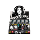 Elektrofeuerzeuge "ROCK STAR" 50er Display