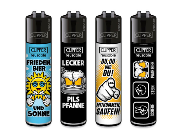 Clipper Large BIER SLOGAN #2, 48er Display