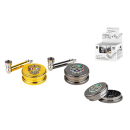 Grinder-Pfeifen-Set "Totenkopf", Grinder 2-tlg....