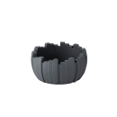 Aschenbecher "Zement" schwarz, Ø12 cm,...