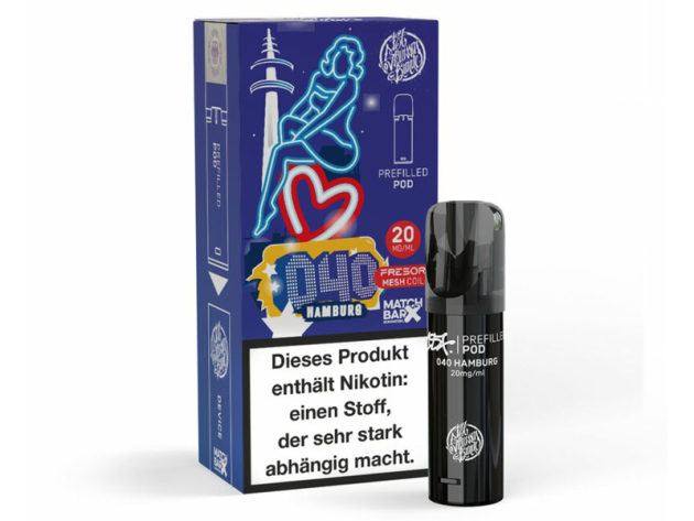 187 Strassenbande - Prefilled Pod - 040 Hamburg (Wildbeeren) -  20mg - ca. 600 Züge