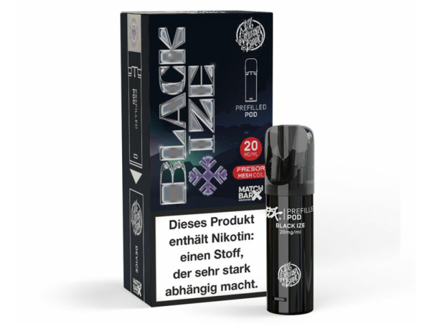 187 Strassenbande - Prefilled Pod - Black Ize (Brombeere) -  20mg - ca. 600 Züge