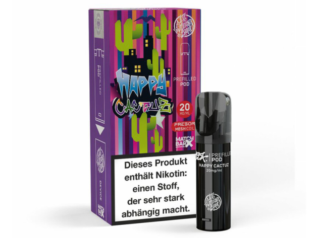 187 Strassenbande - Prefilled Pod - Happy Cactuz (Kaktus Eis) -  20mg - ca. 600 Züge