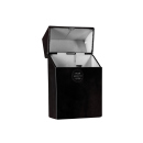Zigarettenboxen "Shiny" Schwarz-Silber, 2-fach sortiert, 8er Display