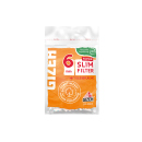 Gizeh Slim Filter with rubber coating 20 bags each 120...