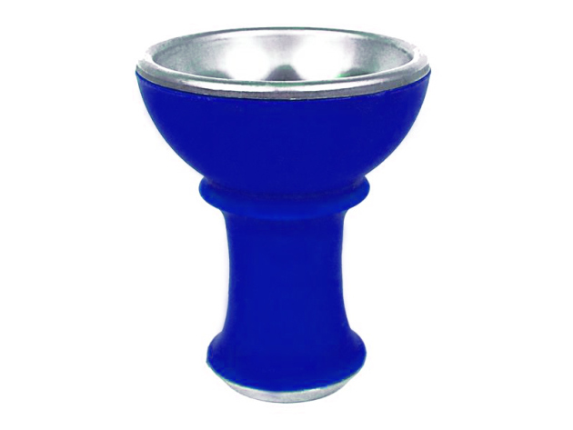 Shisha Head "Edelstahl-Silikon" Red, 8 cm, 2,4 cm opening