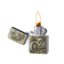 Benzinfeuerzeuge "Eagle & Bike"; 12er Display