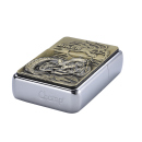 Benzinfeuerzeuge "Eagle & Bike"; 12er Display