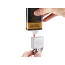 Benzinfeuerzeuge "Eagle & Bike"; 12er Display