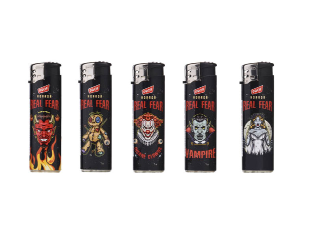 Elektrofeuerzeuge "HORROR", 50er Display