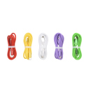 Tekmee Ladekabel USB-C auf USB-C, 2.0A; 1m, versch. Farben; einzeln