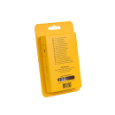 Tekmee Ladekabel, 2in1 Lightning auf USB und Type-C, 1m, weiß