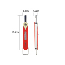 Stabfeuerzeug "VW Rot", 16,5 cm. einzeln