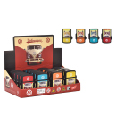 Sturmfeuerzeuge "VW Shiny Malibu" Jet-Flame, 20er Display