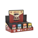 Sturmfeuerzeuge "VW Shiny Malibu" Jet-Flame, 20er Display