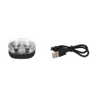 Tekmee Kopfhörer Wireless Stereo; transparent; UVP: 19,99 Euro