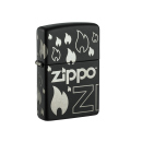 Zippo Feuerzeug - Zippo Design 360°, Black Matte with...