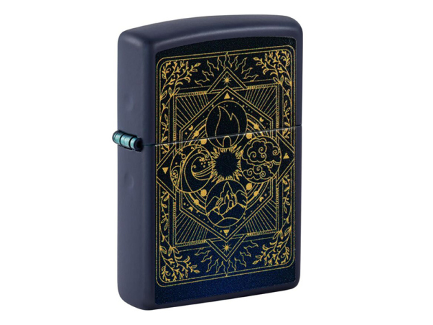 Zippo Feuerzeug - Elements Navy Blue Matte