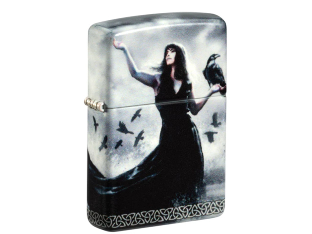 Zippo Feuerzeug - Woman and Raven Mazzi 540° Color